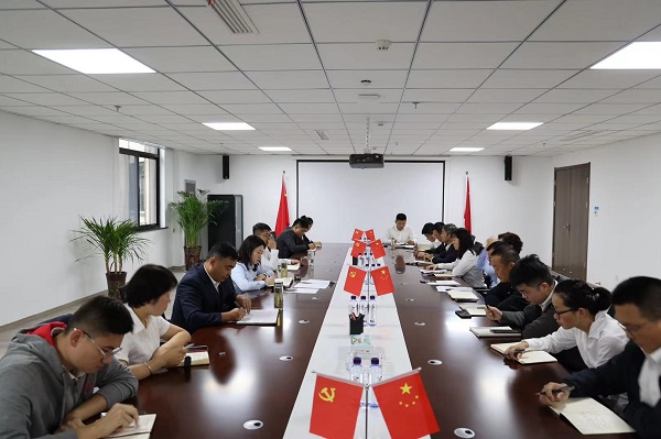 霍邱项目召开全体职工大会为冲刺四季度任务做动员部署